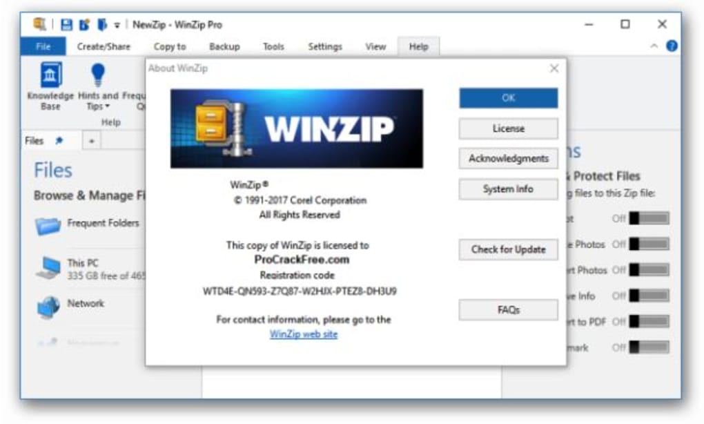 winzip gratis per windows 10